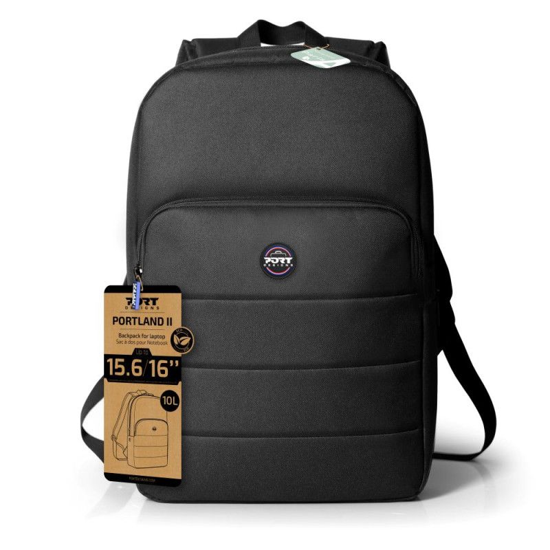 Port Designs Notebook Backpack Eco Portland II 14-16'' Black