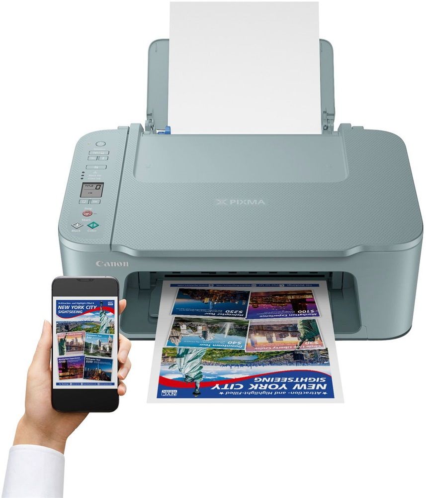 Canon PIXMA TS3752i Wireless Tintasugaras Nyomtató/Másoló/Scanner Blue