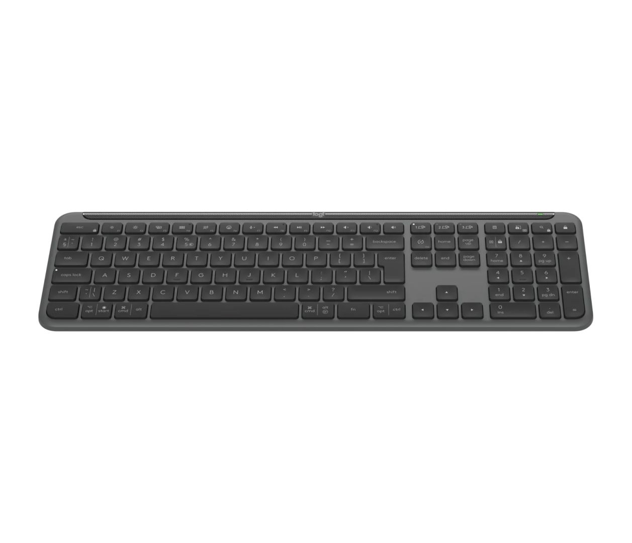 Logitech K950 Signature Slim Wireless Bluetooth Keyboard Graphite US
