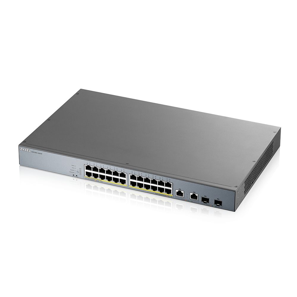 ZyXEL GS1350-18HP 16-port GbE Smart Managed PoE Switch with GbE Uplink 