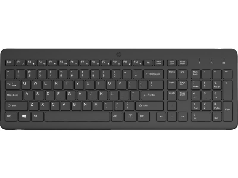 HP 225 Wireless Keyboard Black HU