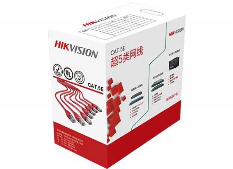 Hikvision CAT5e U-UTP Patch Cable 305m