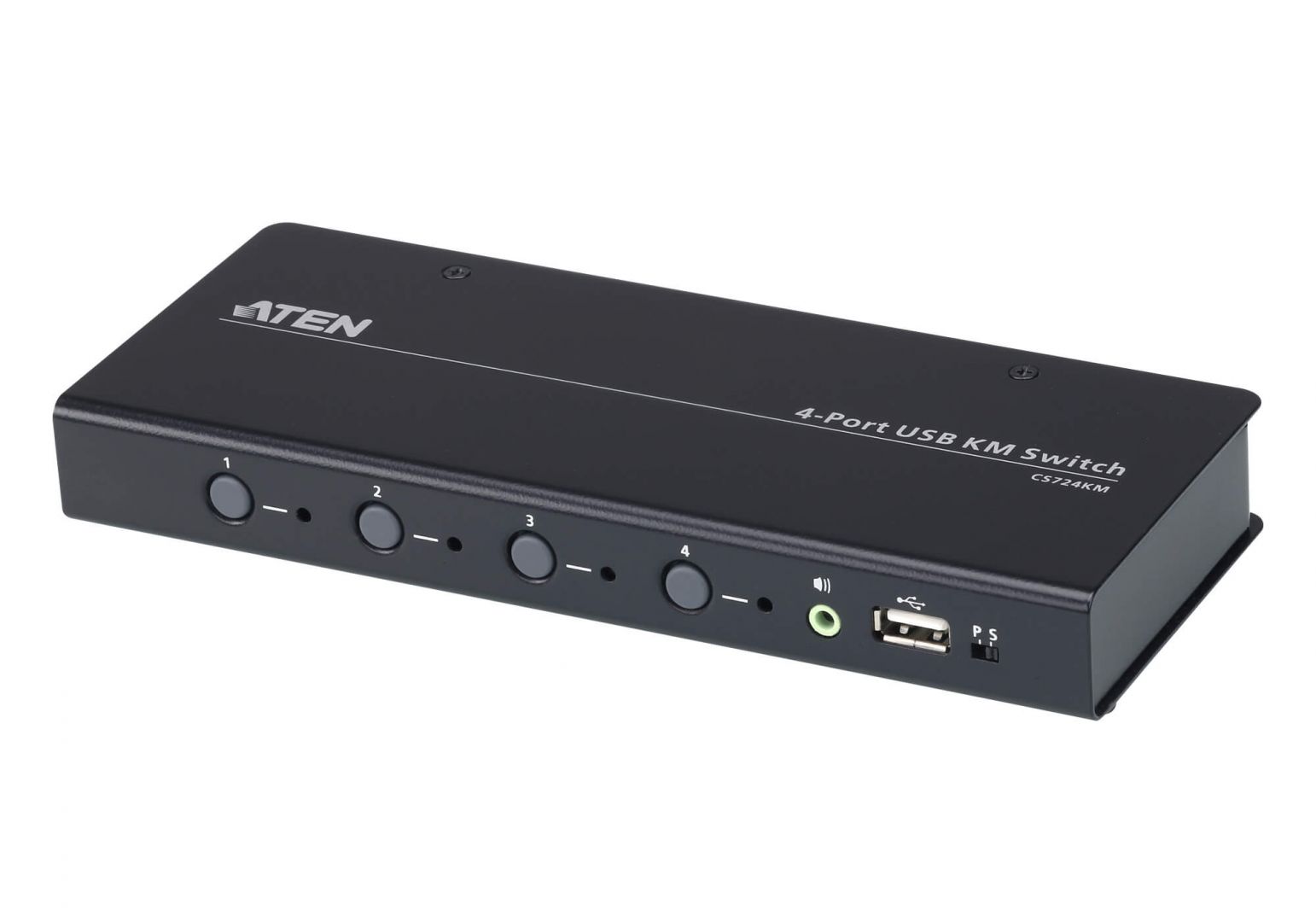 ATEN CS724KM 4-port USB Boundless KM Switch + Cables