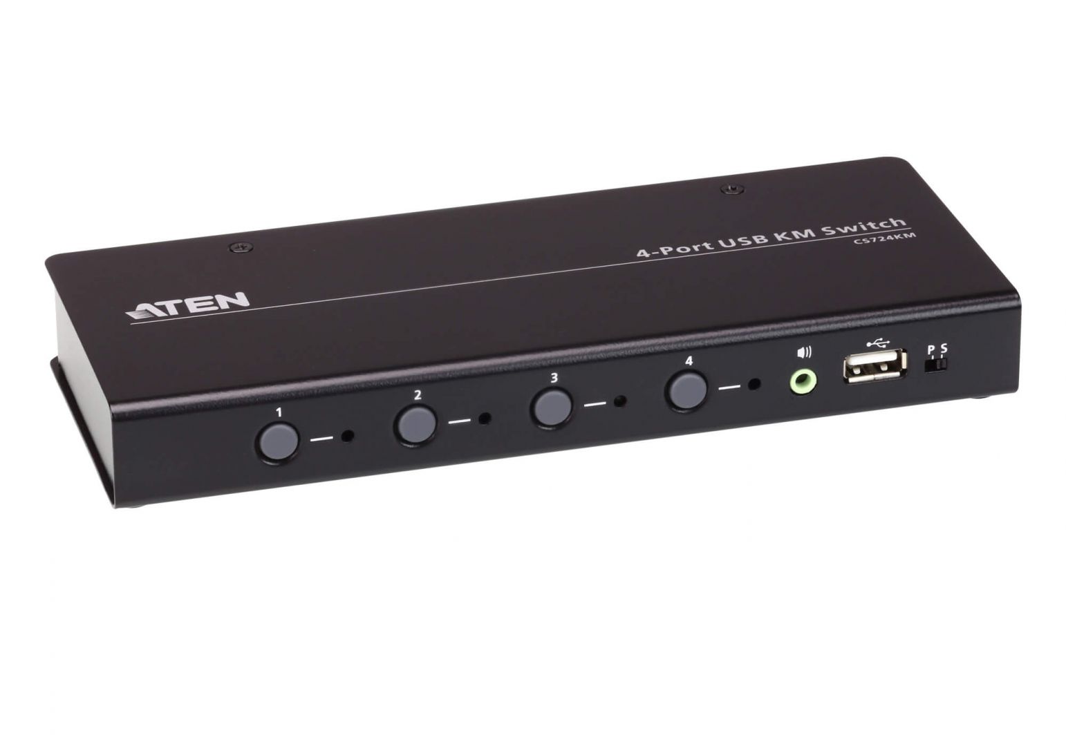 ATEN CS724KM 4-port USB Boundless KM Switch + Cables