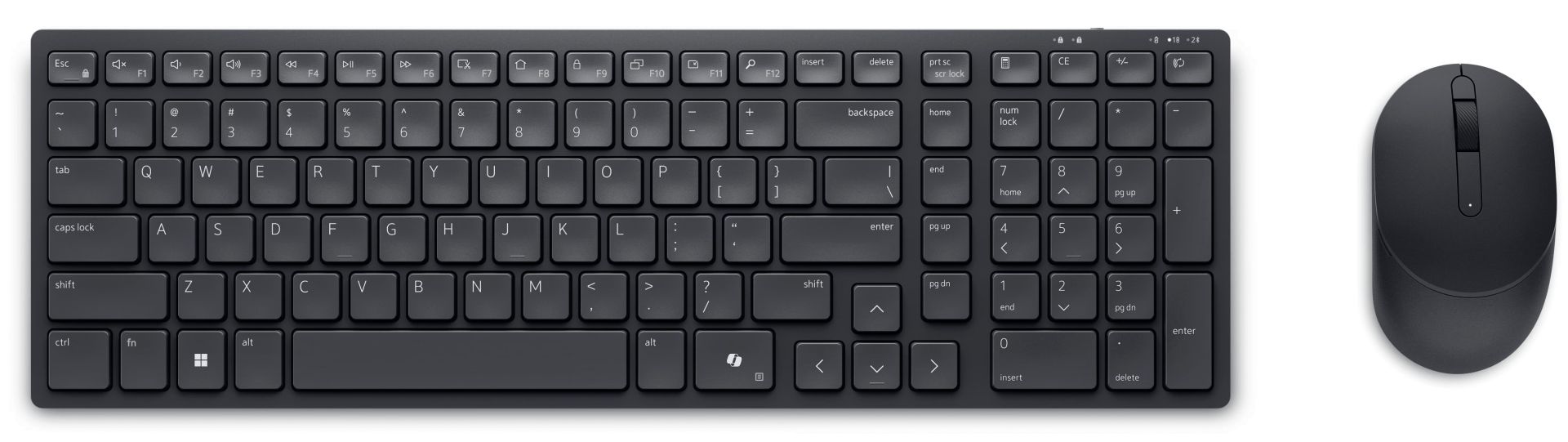 Dell KM555 Wireless Bluetooth Keyboard Combo Black HU