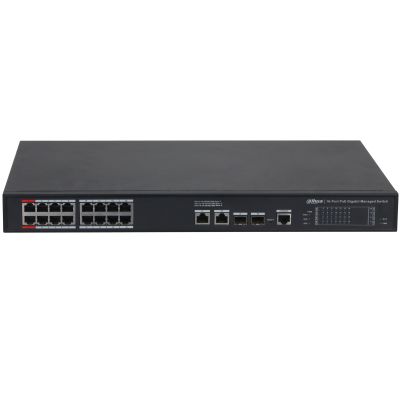 Dahua S4220-16GT-190 20-Port Managed Desktop Gigabit Switch with 16-Port PoE