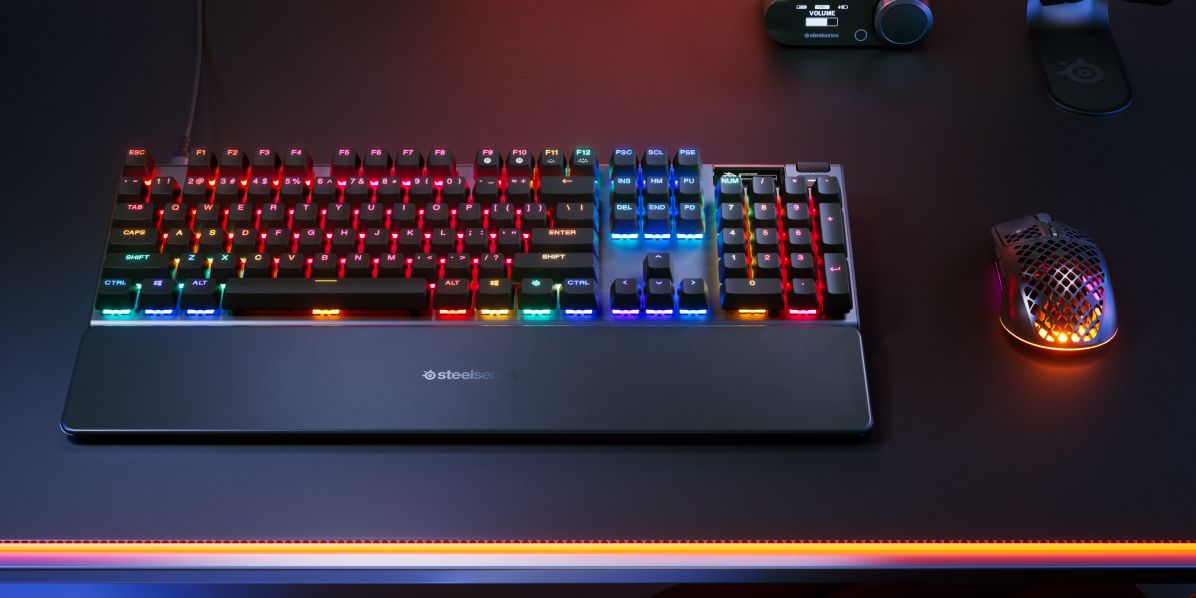 Steelseries Apex Pro Gen 3 Gaming keyboard Black UK