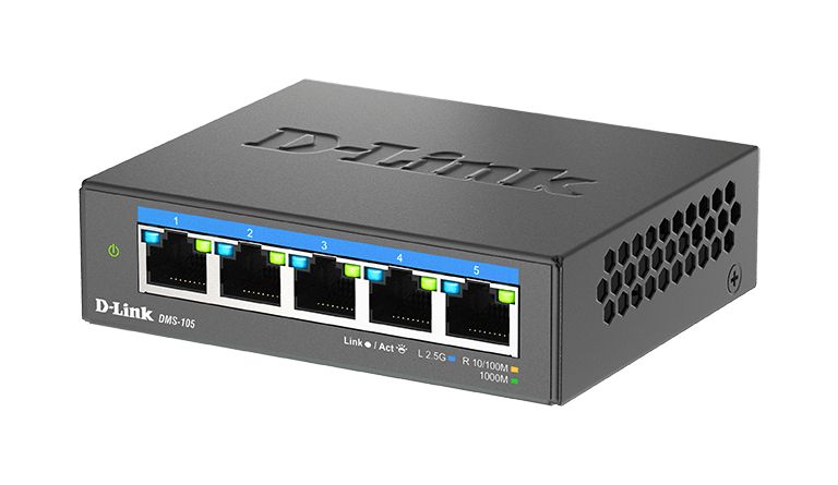 D-Link DMS-105 5-port 2.5G Multi-Gigabit Unmanaged Switch