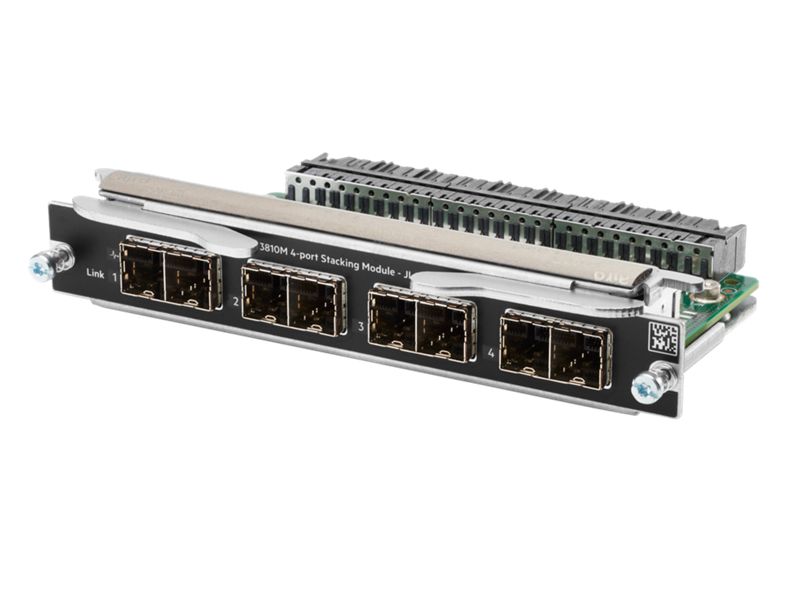 HP Aruba Networking 3810M 4‑port Stacking Module