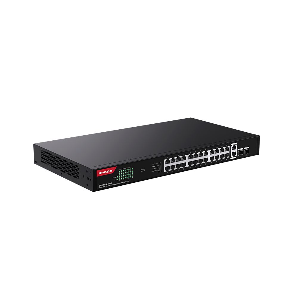 IP-COM G1128P-24-410W 26GE+2SFP Ethernet Unmanaged Switch With 24-Port PoE