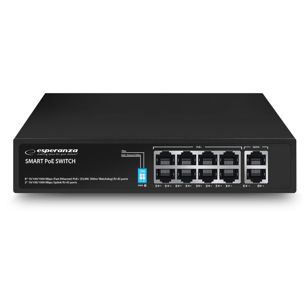 Esperanza ENS108 Matrix 10-Port Ethernet Switch