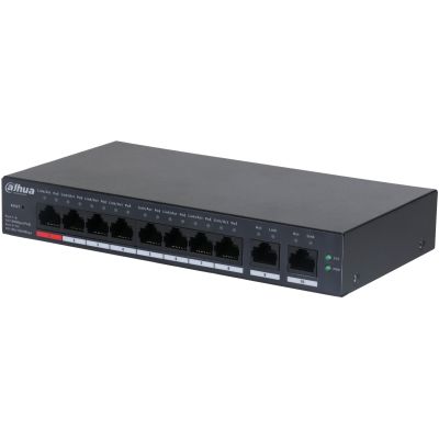 Dahua CS4010-8ET-110 10-Port Cloud Managed Desktop Switch with 8-Port PoE
