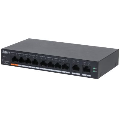 Dahua CS4010-8ET-60 10-Port Cloud Managed Desktop Switch with 8-Port PoE