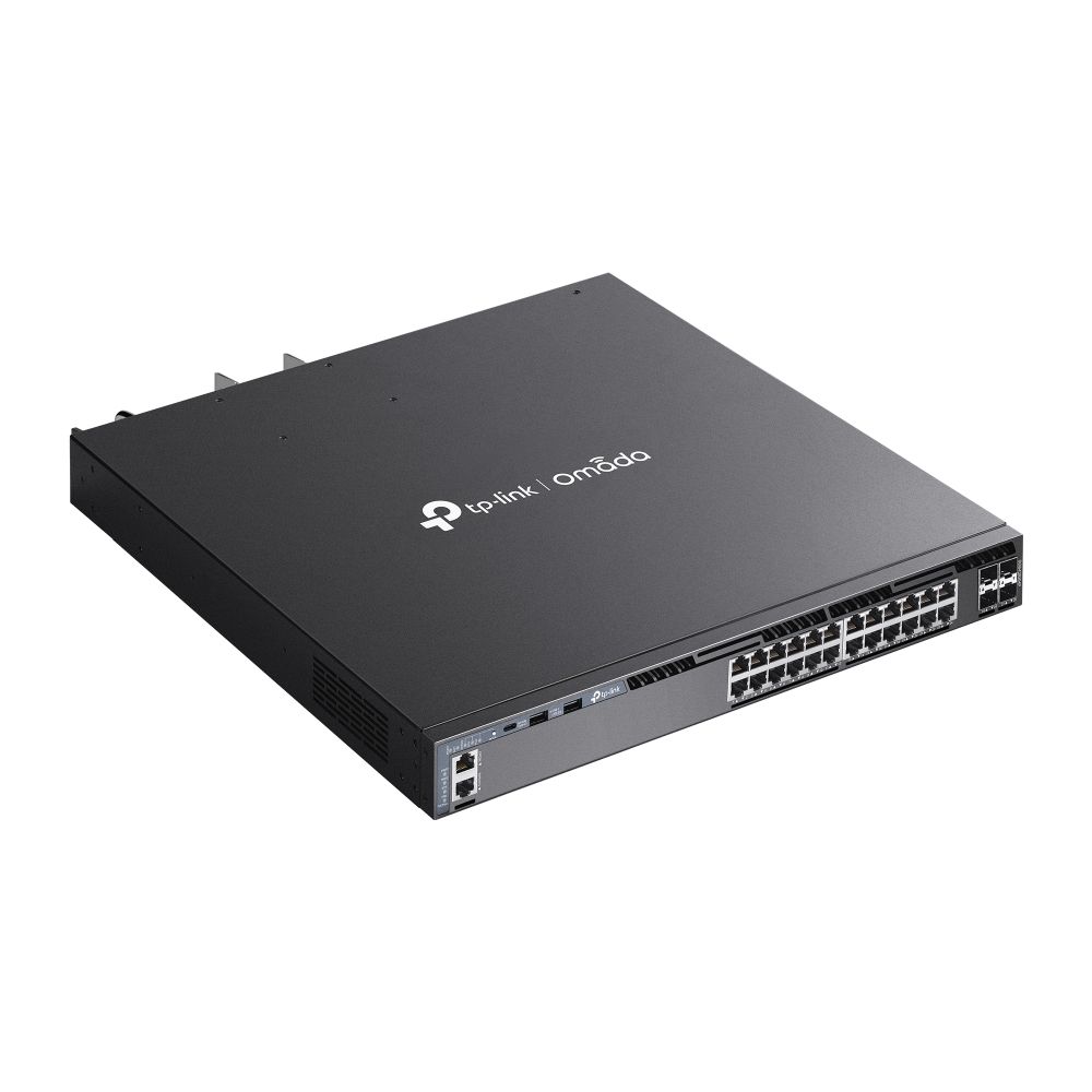 TP-Link SG6428XHP Omada 24-Port Gigabit Stackable L3 Managed PoE+ Switch with 4 10G Slots