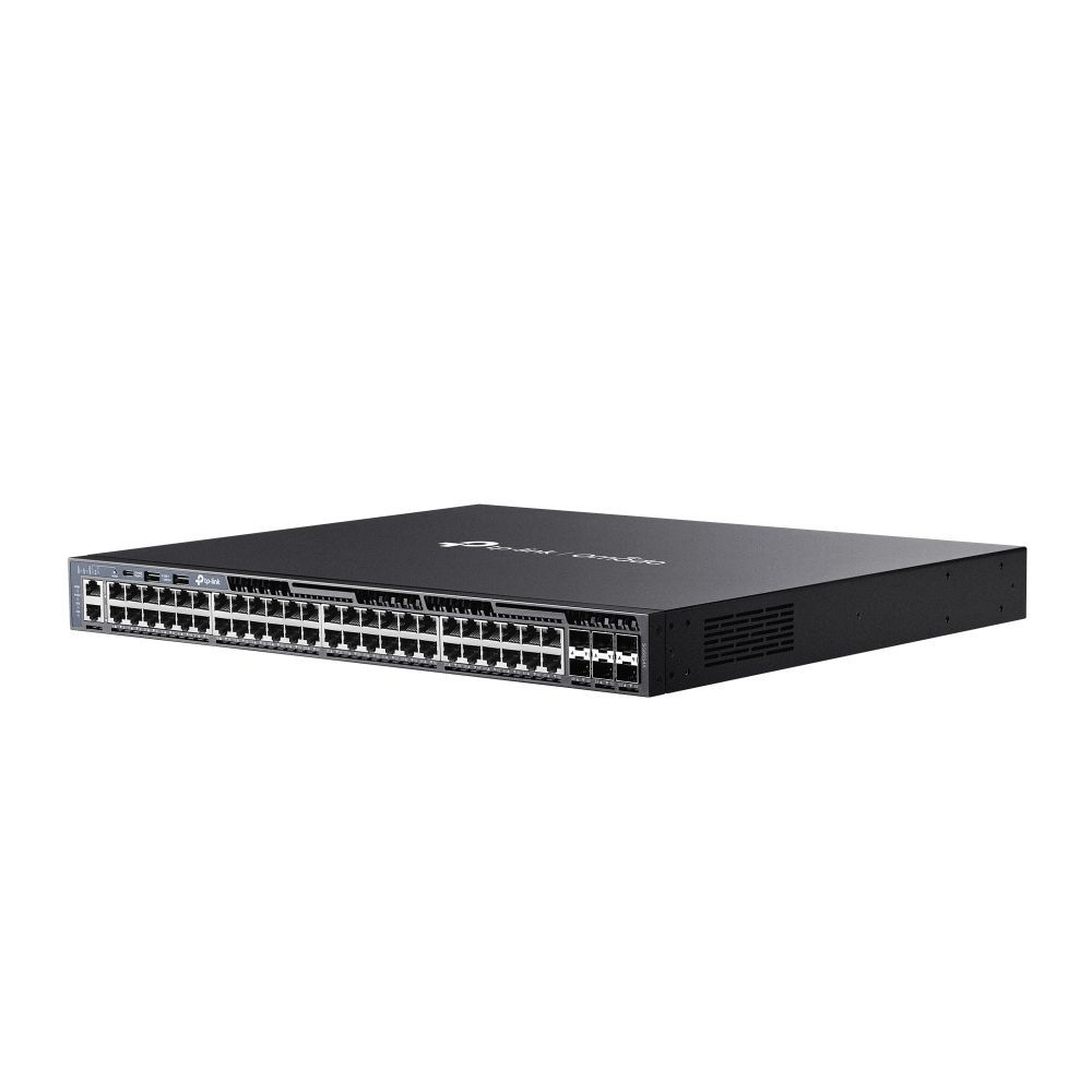 TP-Link SG6654X Omada 48-Port Gigabit Stackable L3 Managed Switch with 6 10G Slots