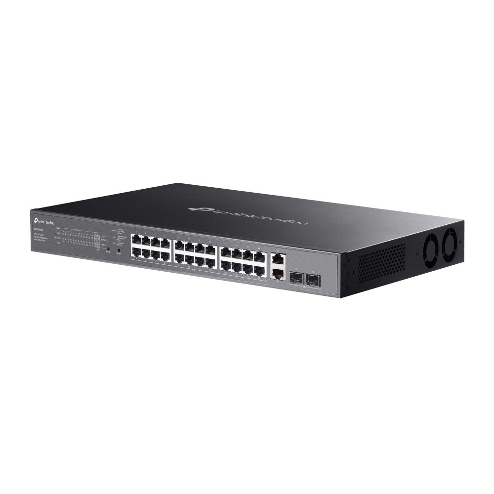 TP-Link ES228GMP Omada 28-Port Gigabit Easy Managed Switch with 24-Port PoE+