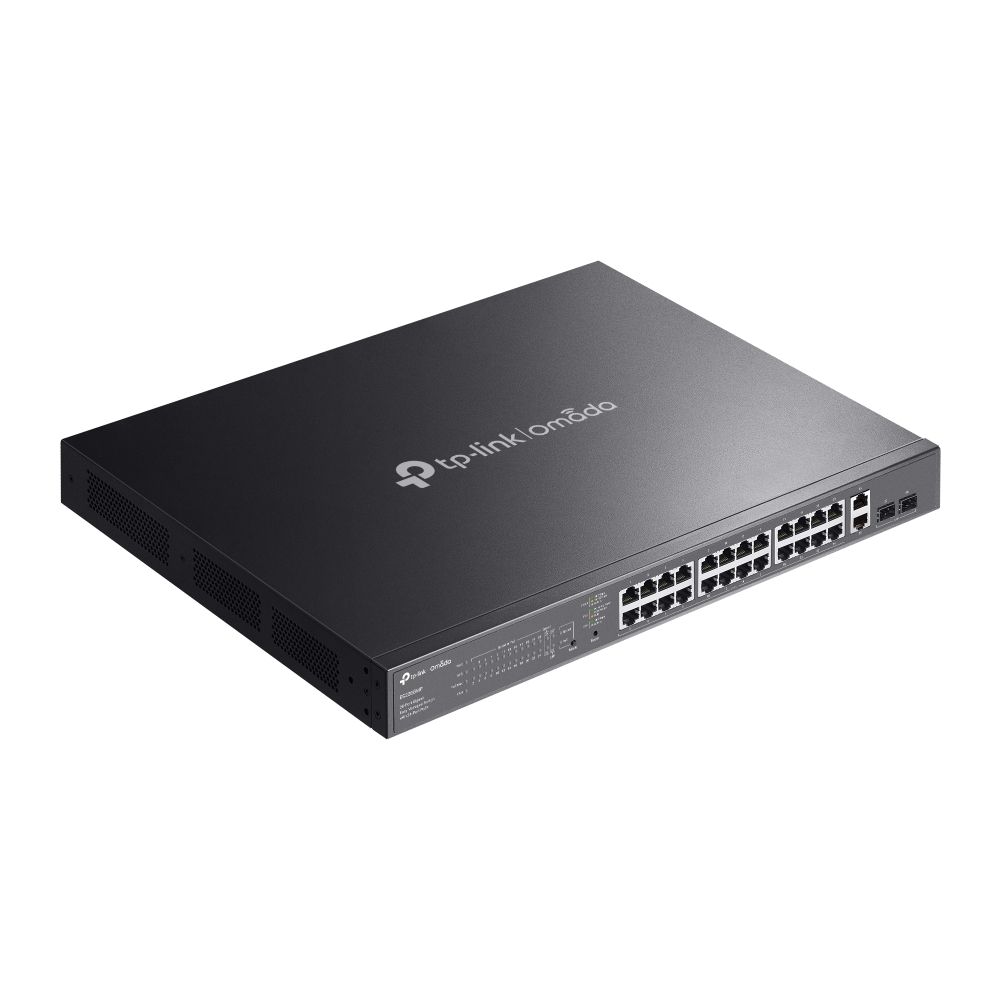 TP-Link ES228GMP Omada 28-Port Gigabit Easy Managed Switch with 24-Port PoE+