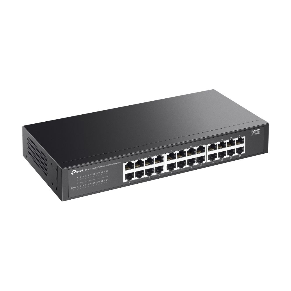 TP-Link LS1024G 24-Port Gigabit Desktop/Rackmount Switch