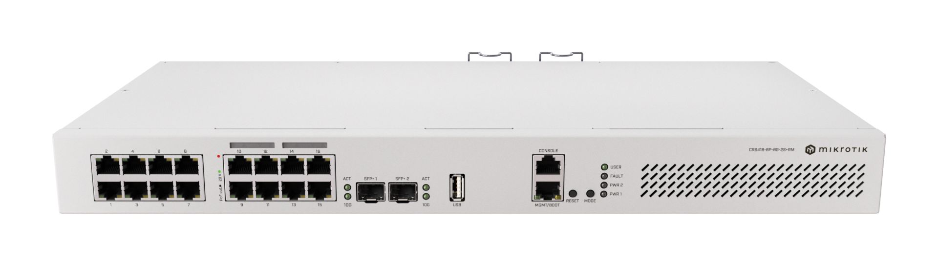 Mikrotik CRS418-8P-8G-2S+RM Switch