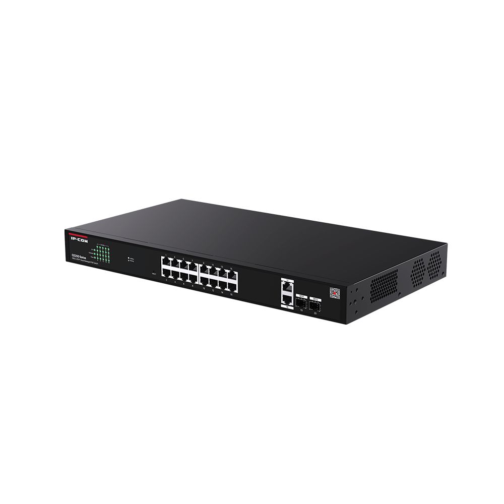 IP-COM G2220P-16-250W 18GE+2SFP Cloud Managed PoE Switch