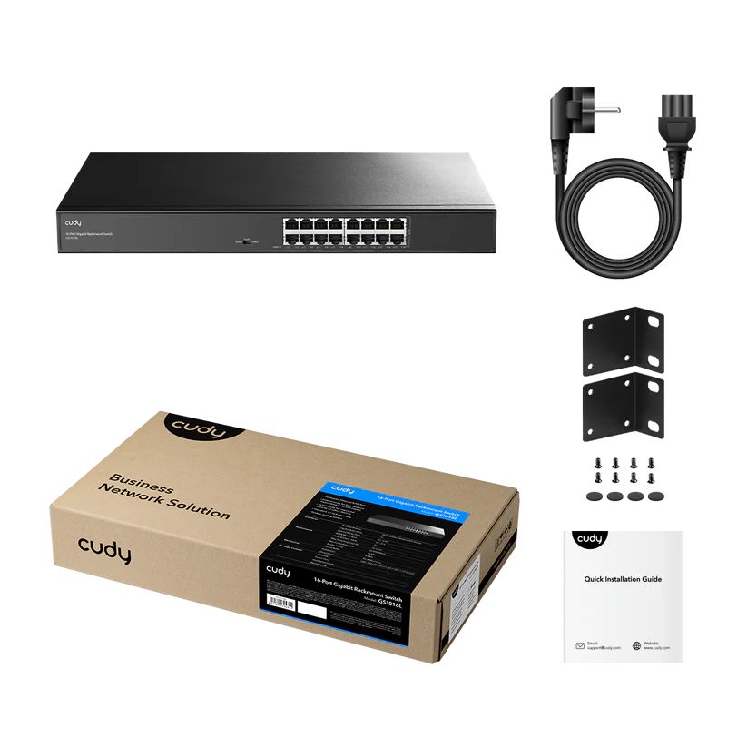 Cudy GS1016L 16-Port Gigabit Rackmount Switch