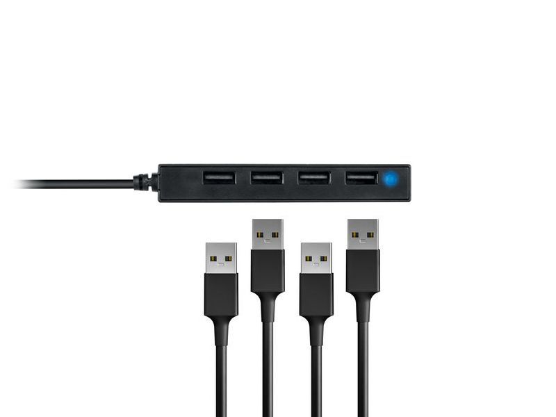Conceptronic  4-Port USB 2.0 HUB Black