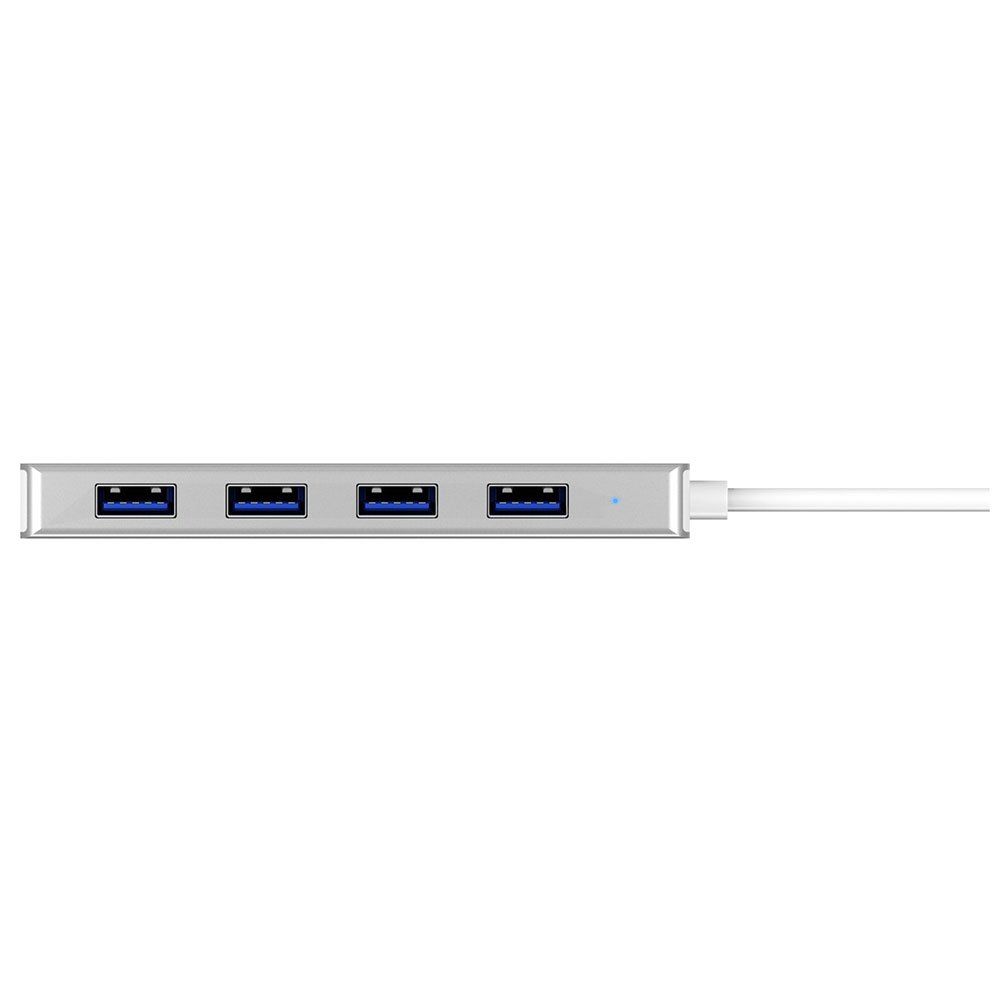 Raidsonic IcyBox IB-HUB1425-C3 4-Portos USB3.0 HUB Silver