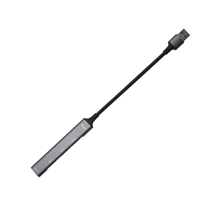I-TEC 4 port USB 3.0/ USB 2.0 Metal Hub Grey