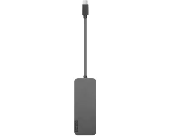 Lenovo USB-C to 4 Port USB-A Hub Iron Gray