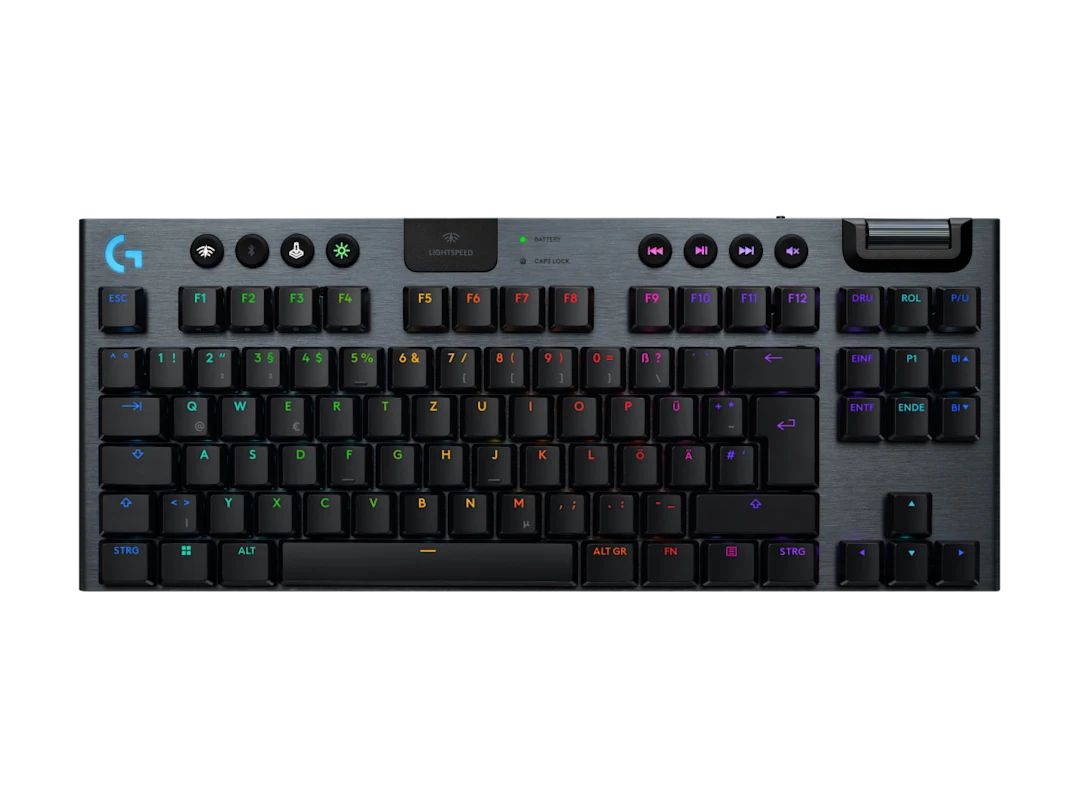 Logitech G915 X LIGHTSPEED TKL Wireless Mechanical Linear Gaming RGB Keyboard Black US