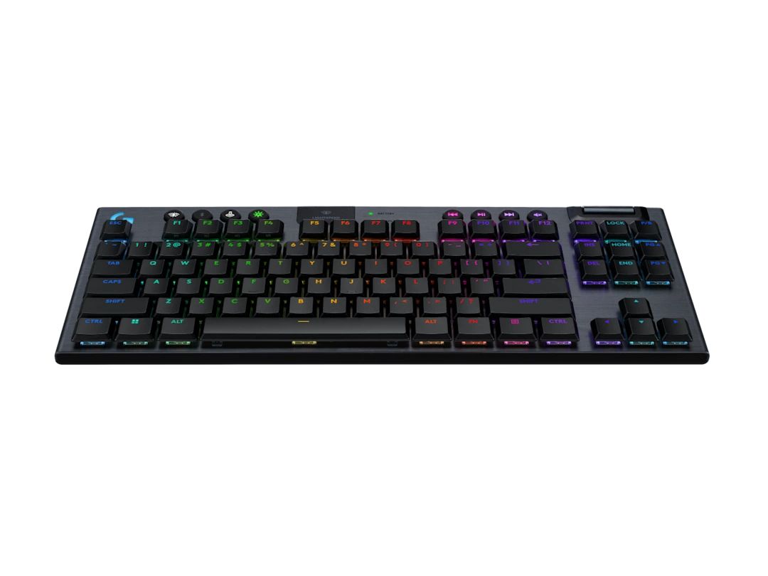 Logitech G915 X LIGHTSPEED TKL Wireless Mechanical Linear Gaming RGB Keyboard Black US