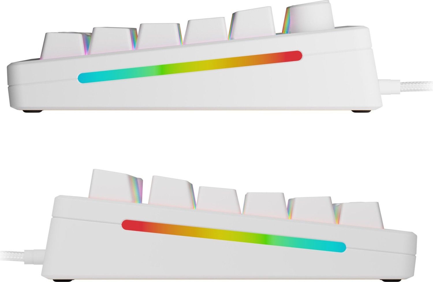 Glorious GMMK 3 HE 75% Prebuilt RGB Mechanical Gaming Keyboard White UK