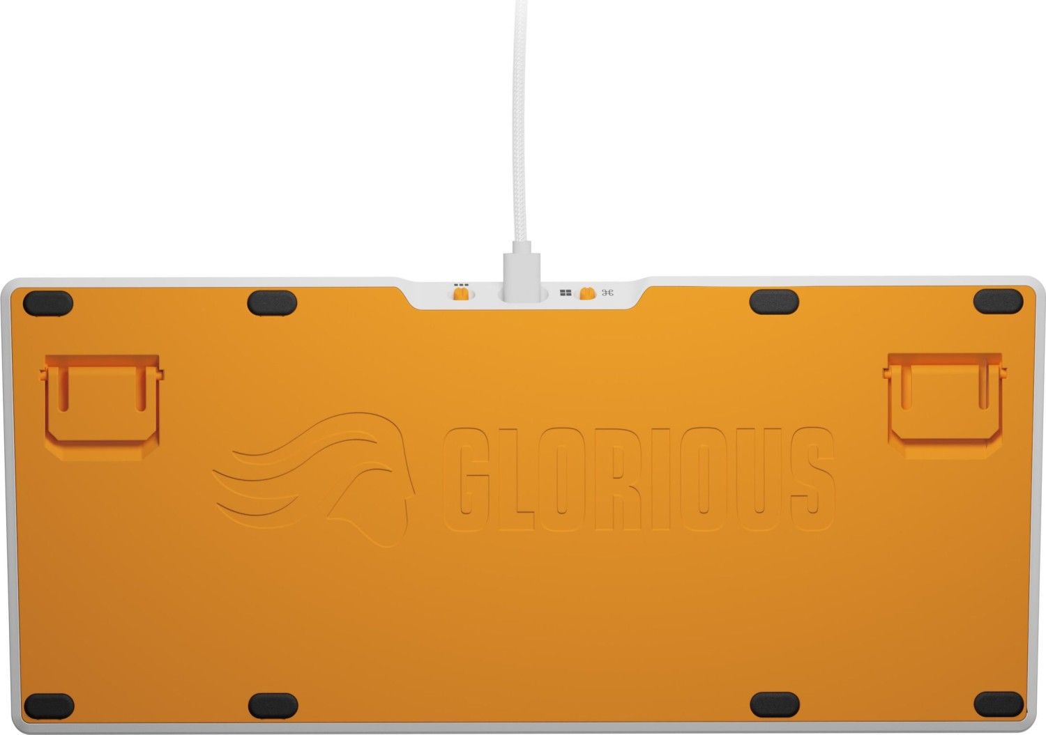 Glorious GMMK 3 HE 75% Prebuilt RGB Mechanical Gaming Keyboard White UK