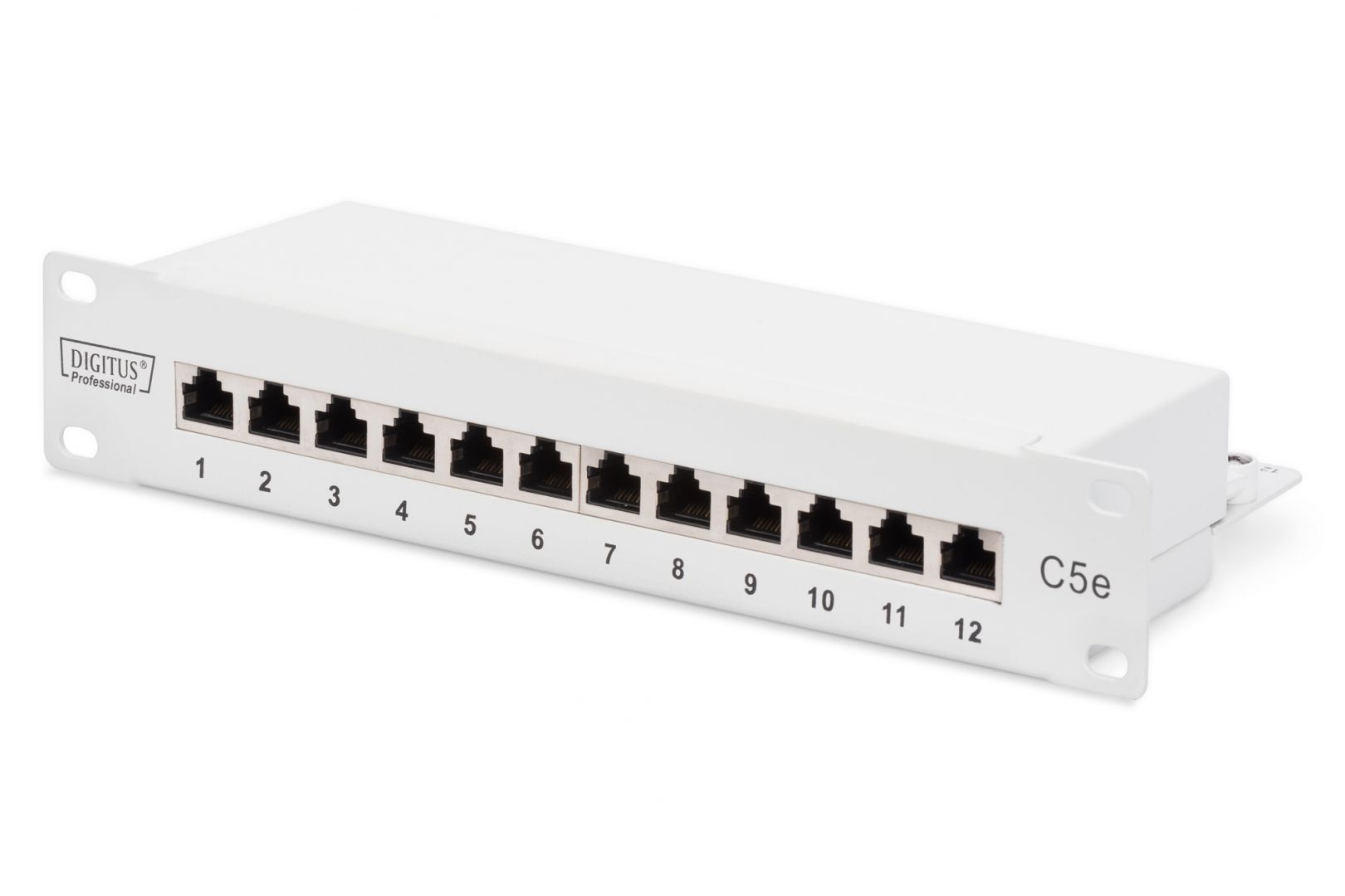 Digitus 12-port Patch Panel 1U Grey