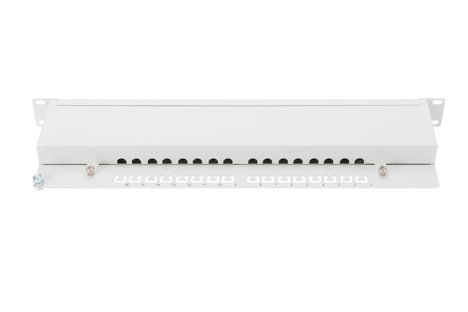 Digitus 16-port Patch Panel 1U Grey