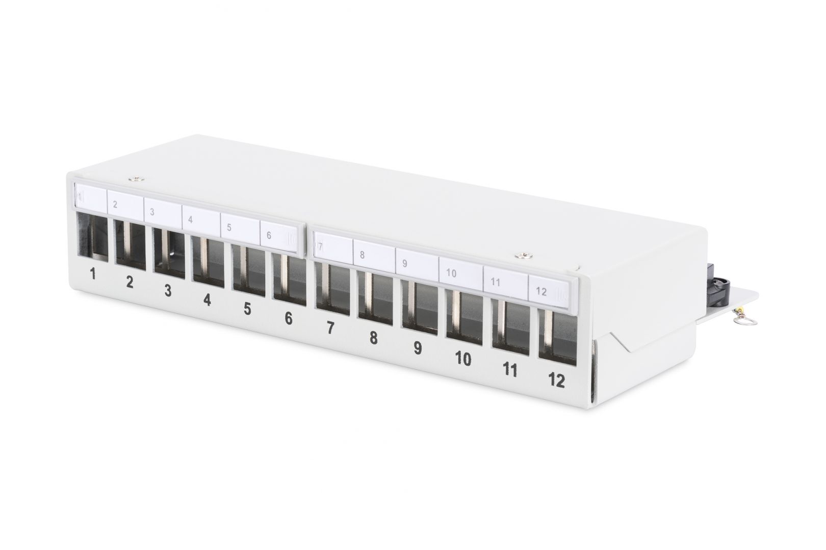 Digitus 12-port Patch Panel 1U Grey