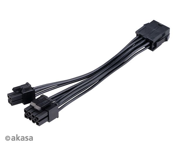 Akasa 8-Pin to 8+4 pin Power Adapter Cable