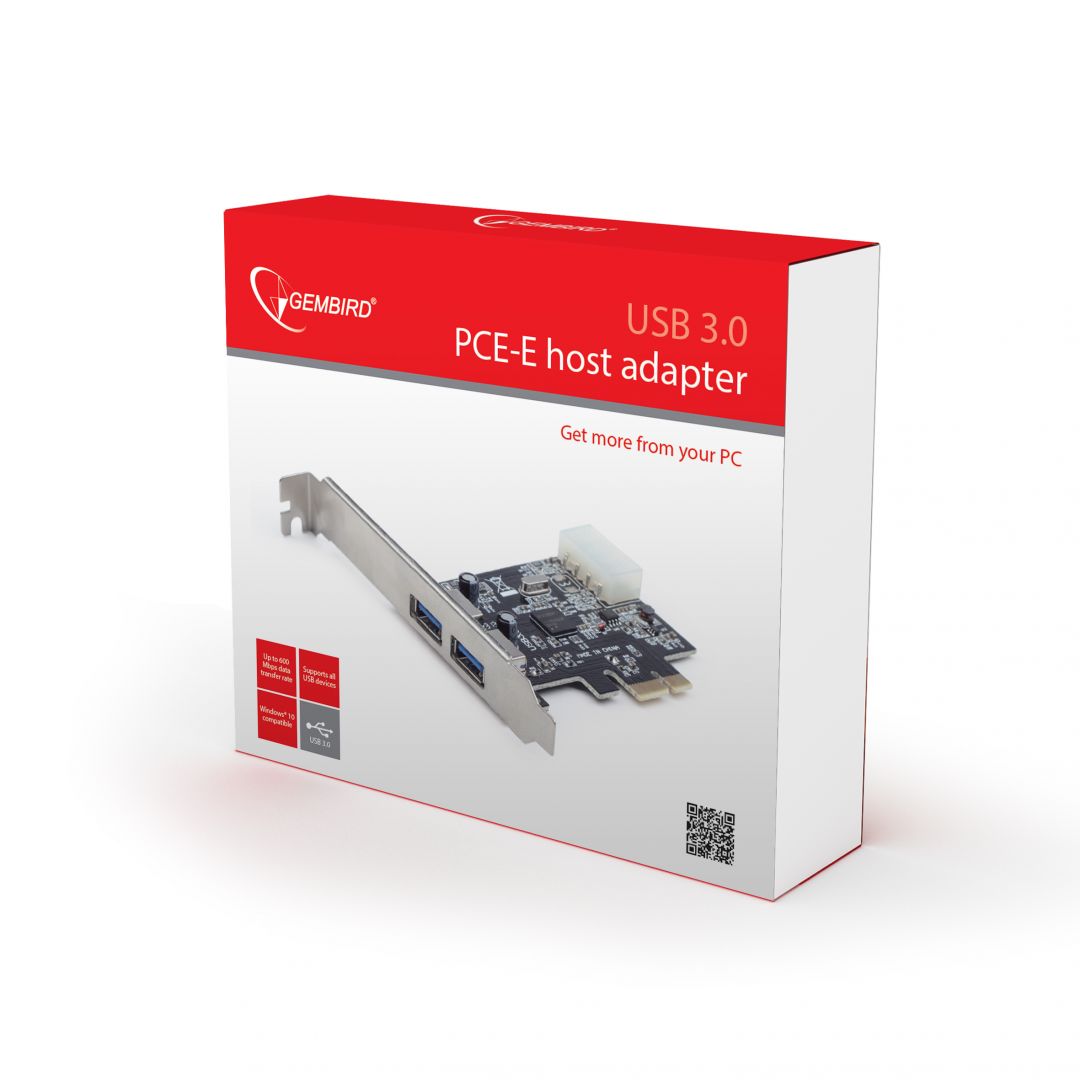 Gembird UPC-30-2P USB 3.0 PCI-E host adapter