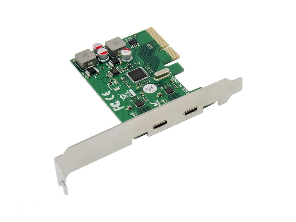 Conceptronic  EMRICK08G 2-Port USB 3.2 Gen 2 Type-C PCIe Card
