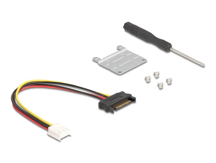 DeLock Adapter Mini PCIe male to PCIe 3.0 x16 slot 90° angled with cable 20cm