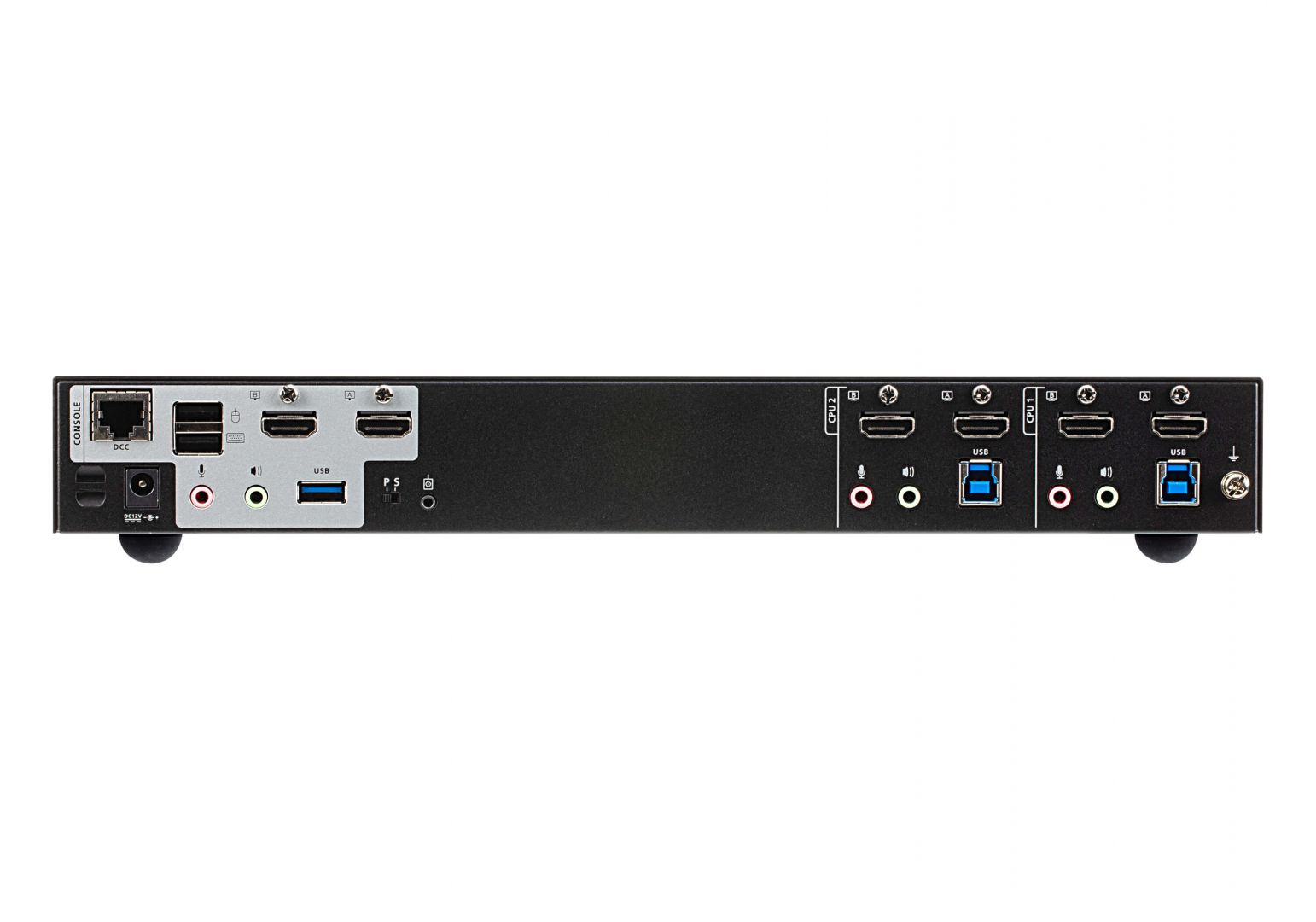 ATEN 2-Port USB 3.0 4K HDMI Dual Display KVMP Switch 