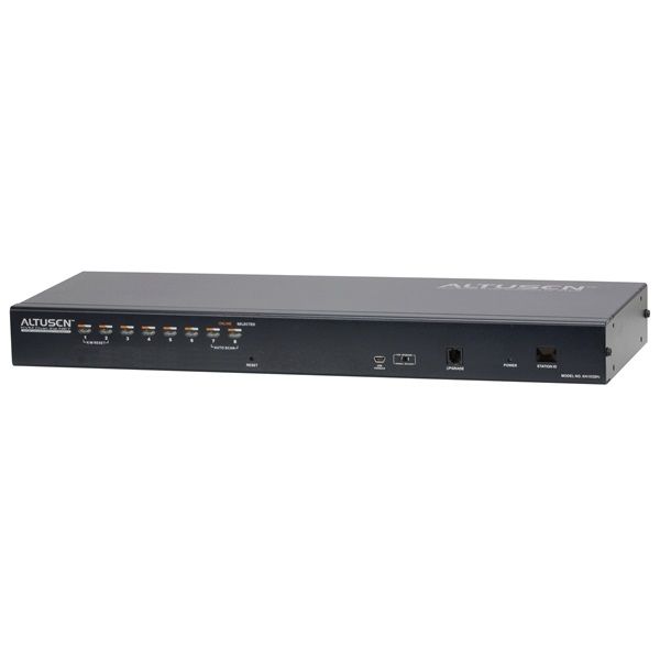 ATEN Altusen 1-Local/Remote Share Access 8-Port Multi-Interface Cat 5 KVM over IP Switch 