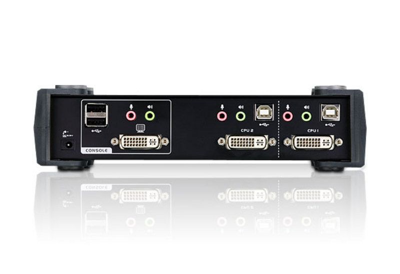 ATEN 2-Port USB DVI/Audio KVMP Switch