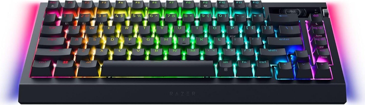 Razer BlackWidow V4 75% Mechanical Switches (Tactile) Keyboard Black US