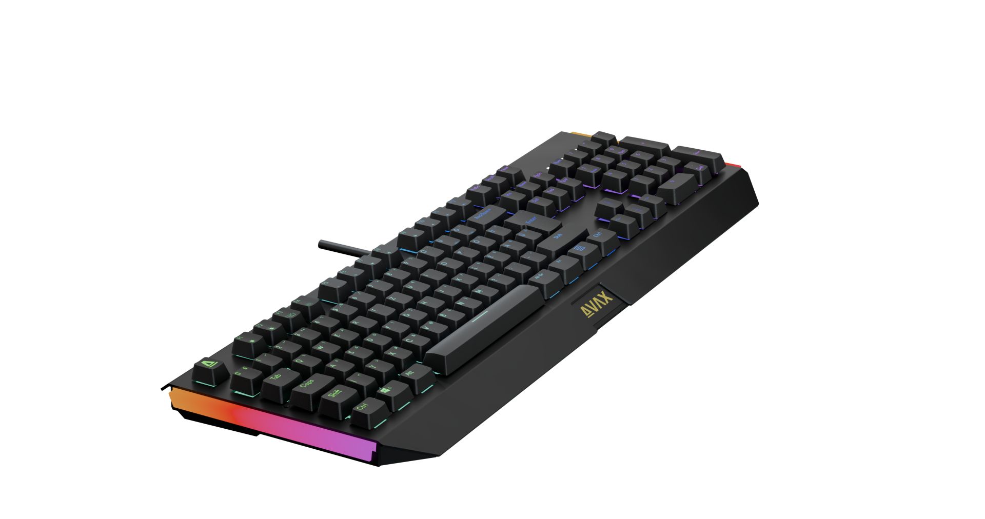 Avax FS01 Full size Gaming Keyboard Black HU
