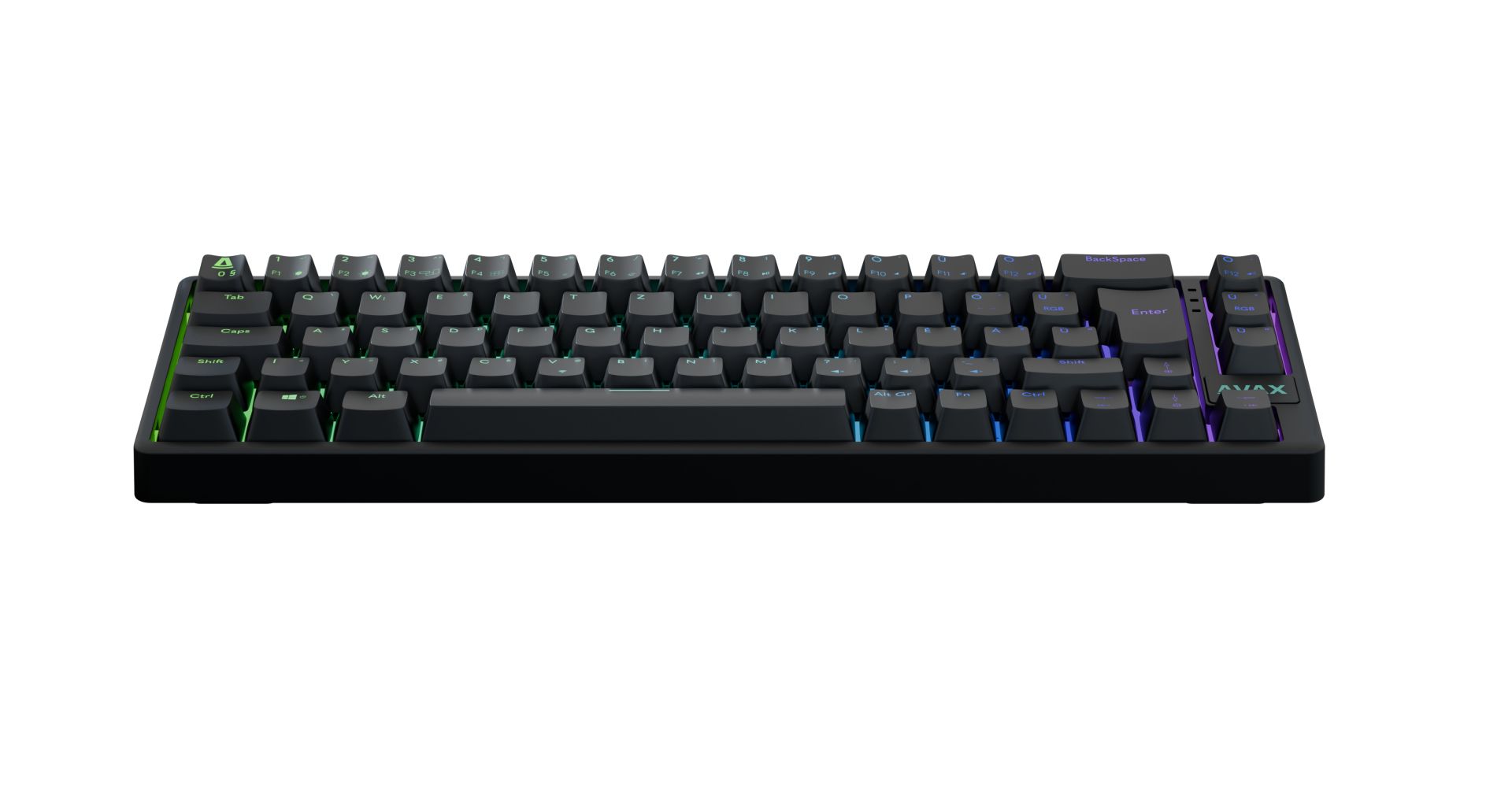 Avax GM01 RGB Gaming Keyboard Black HU