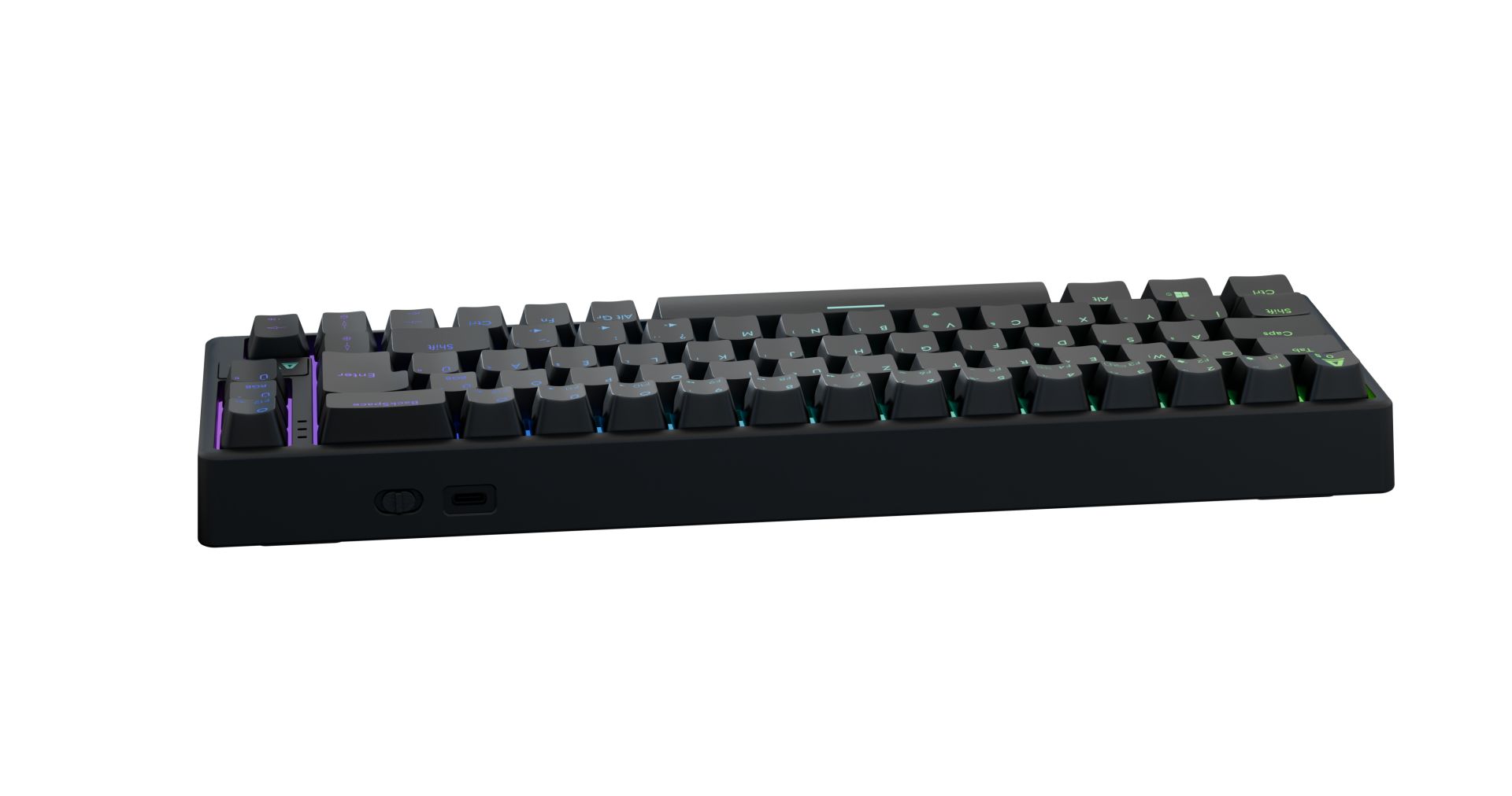 Avax GM01 PRO RGB Gaming Keyboard Black HU