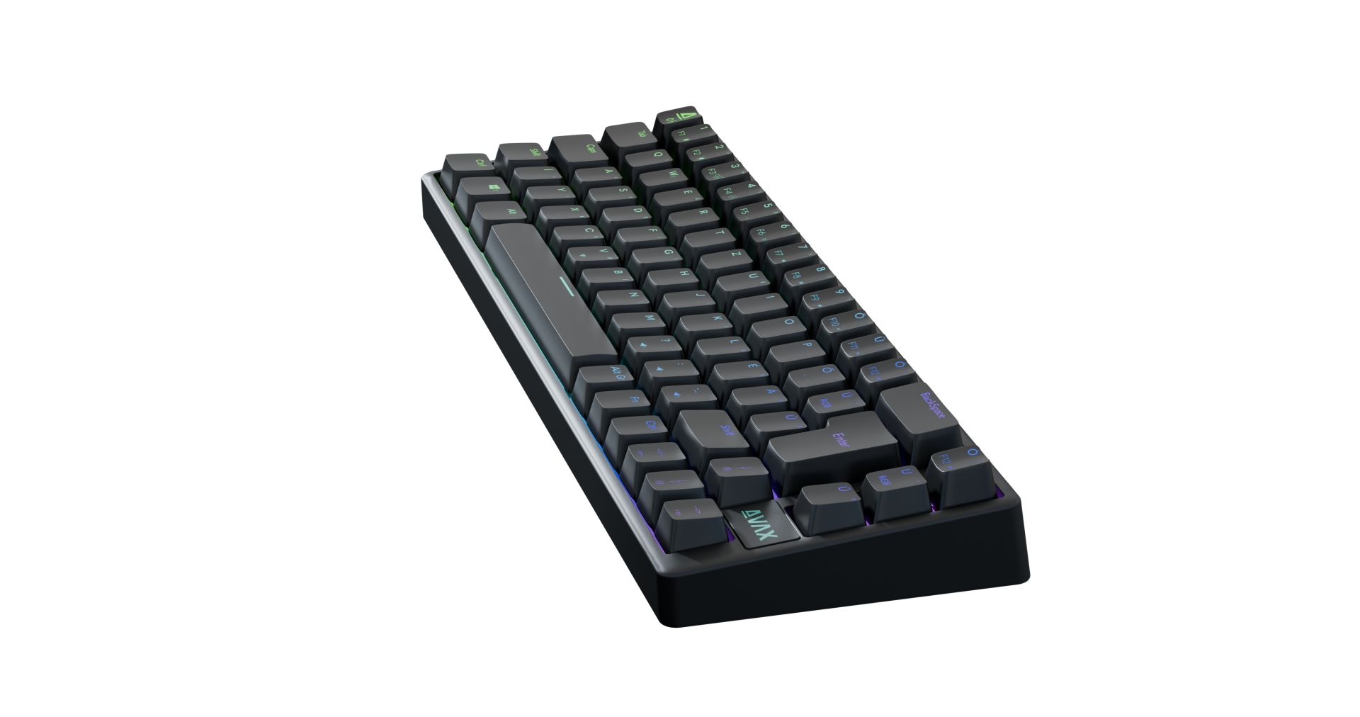Avax GM01 PRO RGB Gaming Keyboard Black HU