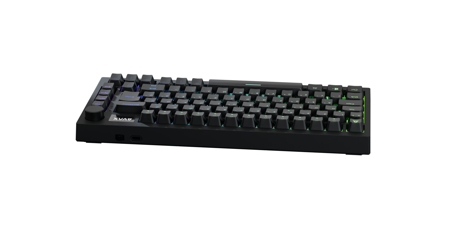 Avax GM02 PRO RGB Gaming Keyboard Black HU