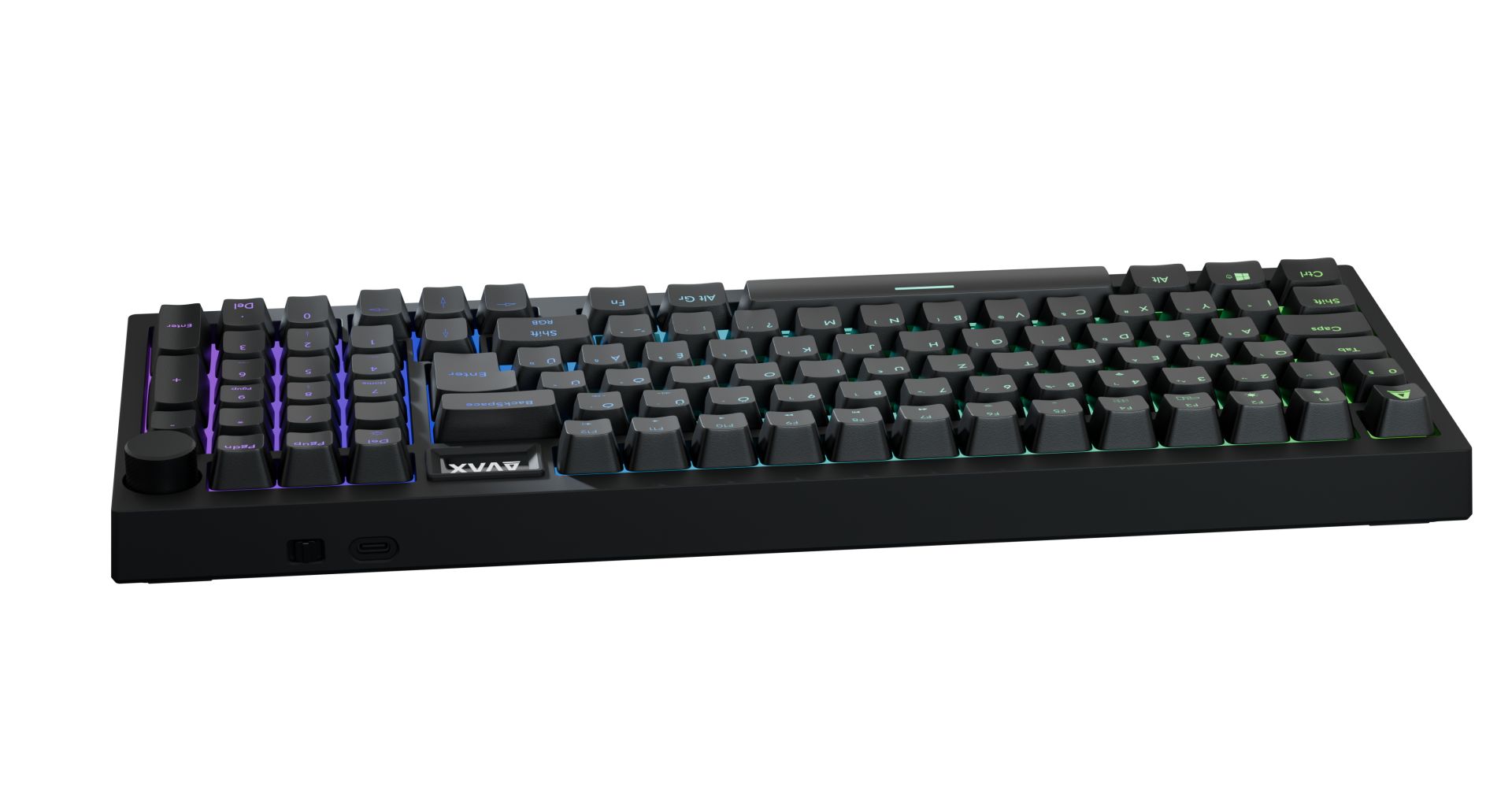 Avax GM03 RGB Gaming Keyboard Black HU